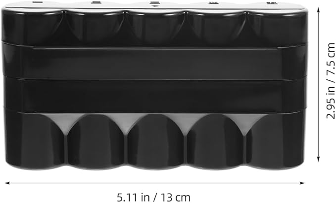 Film Case with Large Capacity Hard Plastic Storage Box for Film Lightweight and Easy to Carry for Organizing and Small Items
