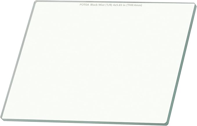 Foto4easy Black Diffusion Filter 1/8 Mist Cinematic Effect Lens Filter 4"x5.65"