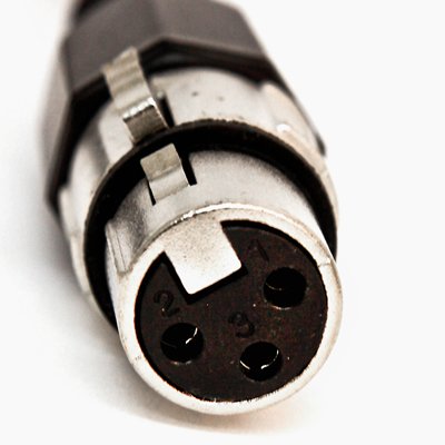 SEISMIC AUDIO - SAXLX-2 - 6 Pack of 2' Purple XLR Male to XLR Female Patch Cables - Balanced - 2 Foot Patch Cords