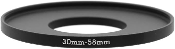 30-25/26/28/37/42/46/49/52/55/58mm Step Up & Step Down Rings Adapter for Lens and Filter 30-58 Filter Adapter Ring 30mm Lens to 58mm Filters