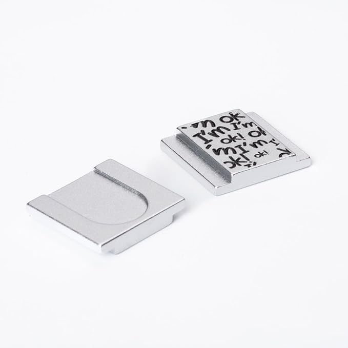 Camera Metal Hot Shoe Cover Protector for Fuji X100VI X100V X-M5 X-E5 X-T4 X-T3 XPRO3 XPRO2 X-Half for Nikon ZF Z5 Z6 Z6II (Aluminum Alloy-I'm OK)