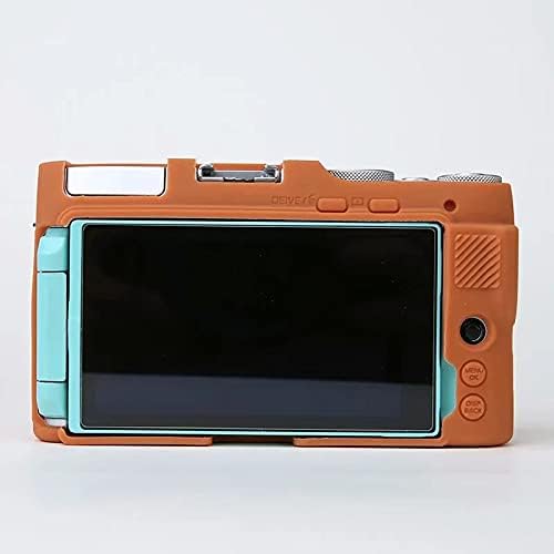 Professional Secure Silicone Camera Case Cover Housing Body Skin for Fujifilm Fuji X-A7 XA7 XA 7 Mirrorless Digital Camera (Brown)