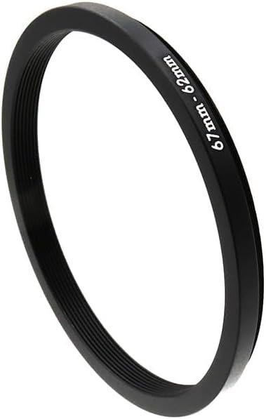 67-46/49/52/55/58/62/67/72/77/82/86/95/105mm Step Up & Step Down Rings Adapter for Camera Lens and Filters 67-62 Filter Adapter Ring 67mm Lens to 62mm Filters