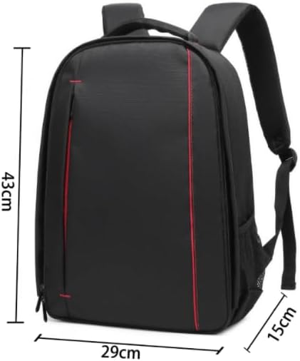 Waterproof SLR/DSLR Camera Backpack Shoulder Bag Travel Case For Canon Nikon Sony Digital Lens (Large, Green)