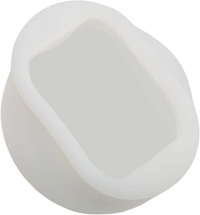 Noteflora SILICONE Rubber Soft Light Shade Diffuser For MagMod And Compatible With For Godox V1 Speedlite Camera Flash, White Modular Lamp Cover