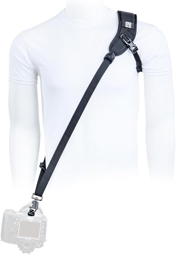 BLACKRAPID Sport X eXtra Comfort Single Camera Strap, Right-handed Design, for DSLR, SLR and Mirrorless Cameras.