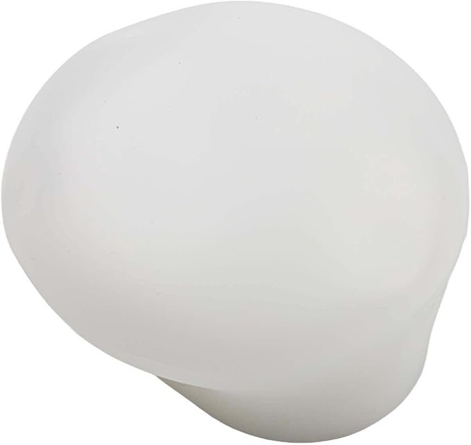 Noteflora SILICONE Rubber Soft Light Shade Diffuser For MagMod And Compatible With For Godox V1 Speedlite Camera Flash, White Modular Lamp Cover