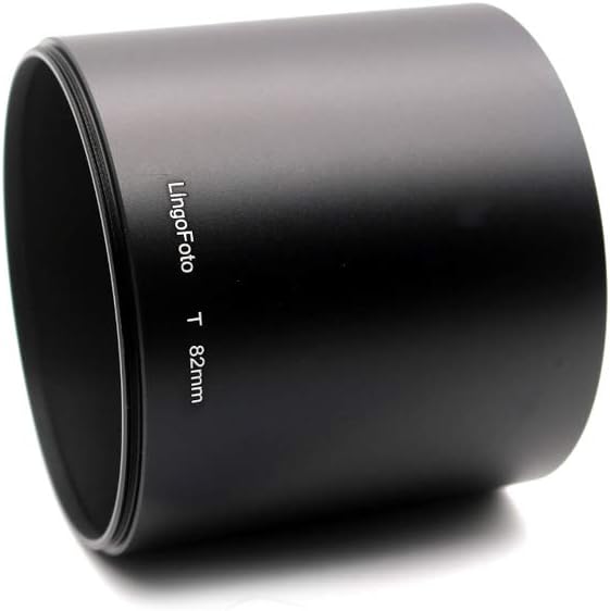 82mmx78mmm Screw in Metal Lens Hood for Mirror Tele Reflex Camera Lens with 82mm Filter Thread Absorb Unnecessary Ambient Light