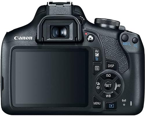 Canon EOS Rebel T7 DSLR Camera with 18-55mm & 75-300mm Lens Bundle with Canon 200ES EOS Shoulder Bag + Microphone + 2X 64GB Extreme Memory Cards + Accessory Kit