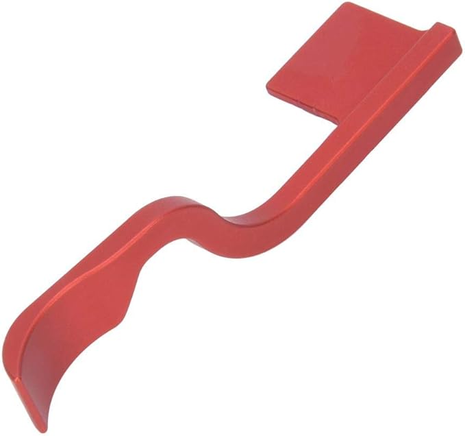 Thumb Up Grip, Hot Shoe Aluminum Alloy Thumb Up Rest Hand Grip for Z6 Z7 Camera(Red)