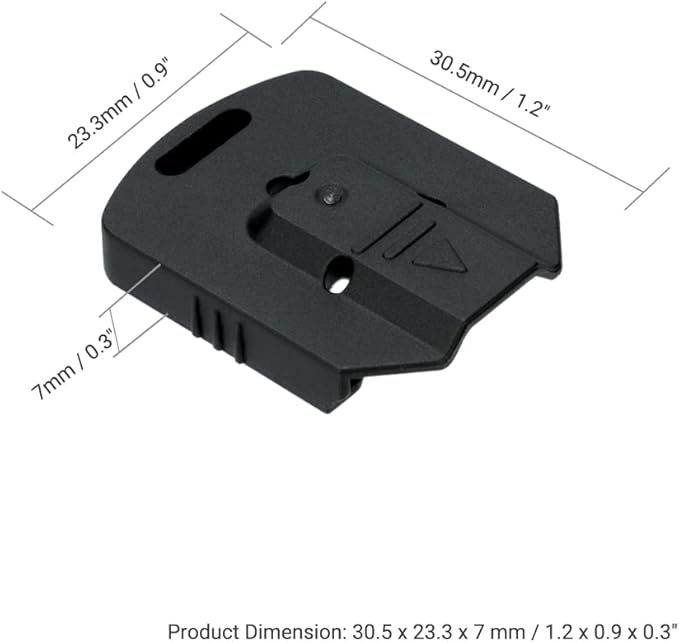 JJC 2PCS Flash Hot Shoe Cover Cap for Canon Flash Speedlight 270EX II 580EX II 430EX III-RT, ABS Flash Shoe Mount Protector with Self-Locking Function