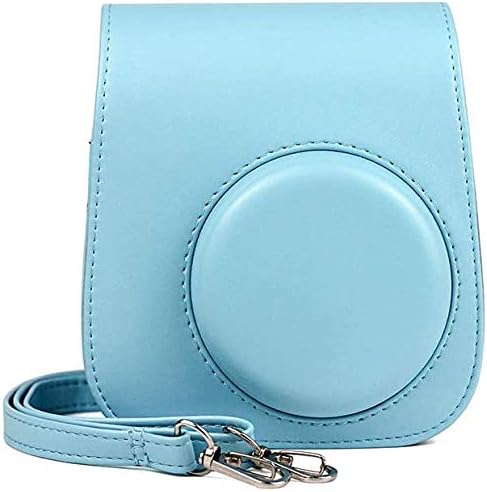 Fujifilm Instax Mini 12 Instant Camera + Pro Design Protective Case & Magnetic Lucite Frames, 20 Sheets (Pastel Blue)