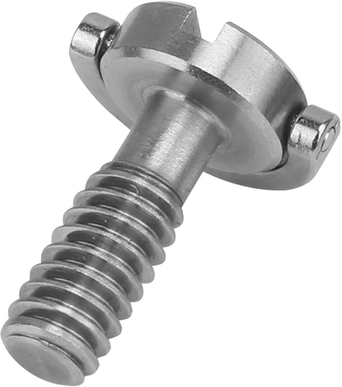 Shaft D-Ring 1/4 Inch Screw for Camera Tripod Monopod QR Plate,Quick Release Plate