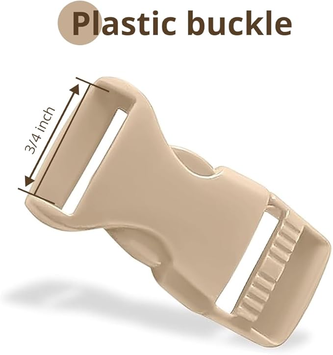 Buckles for Straps Set of 4 Pcs Plastic Buckle Clip Quick Side Release Plastic Fastener