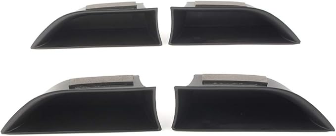 Cnthan7 4PCS Front& Rear Row Door Side Grab Handle Phone Key Holder Armrest Organizer Tray Accessaries For Jaguar XJ XJL 2010-2016