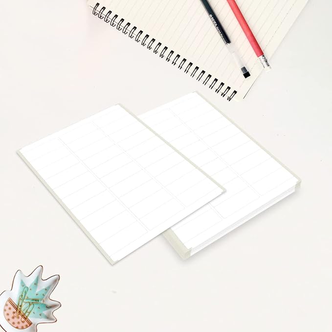 Printable Address Labels for Laser & Inkjet Printers Blank Mailing Labels 30 Labels per Sheet 2.625 x 1 Inch (15000/500 Sheets)
