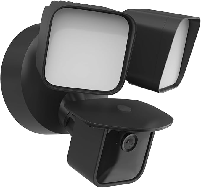 Holicfun Protective Sun Rain Shade Cover for Blink Wired Floodlight Camera, Black