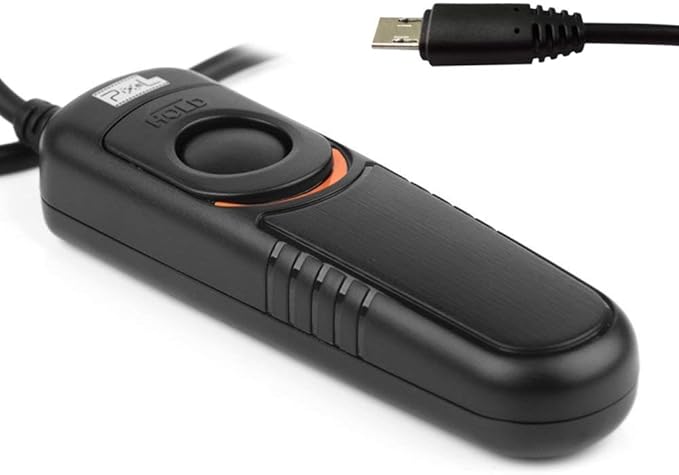 Pixel Remote Commander Shutter Release Cable S2 Shutter Remote Control Cord for Sony Cameras Replaces Sony RM-SPR1 Remote Controls