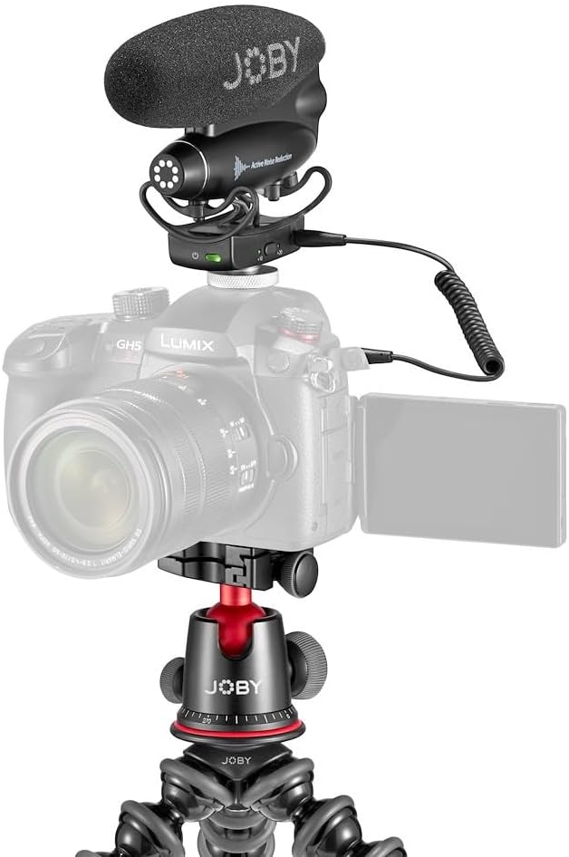 JOBY GorillaPod PRO Vlog Kit, Ultimate Camera Kit, GorillaPod 3K PRO, Wavo PRO, Shotgun Supercardioid Microphone, Rycote Lyre, Flexible Tripod, Run&Gun, YouTube, Filmmaking, DSLRs, Mirrorless, CSC