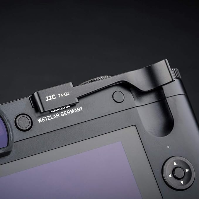JJC Deluxe Dedicated Metal Thumb Up Grip for Leica Q2 Thumb Support