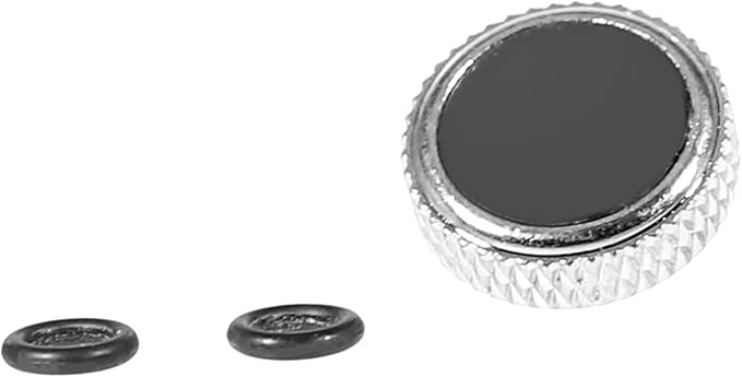 Shutter Button for Fujifilm X-T5, Soft Shutter Release Button for Fujifilm X100VI XPRO3 X100T XE4 XT20 XT50 XT3 XT4 XT30II Cameras (Silver + Black Surface)