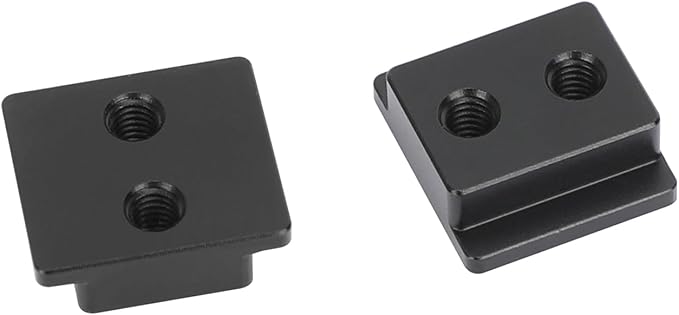 CAMVATE Replacement Cold Shoe Mount Adapter for Camera Cage (2-Pack) - 3535