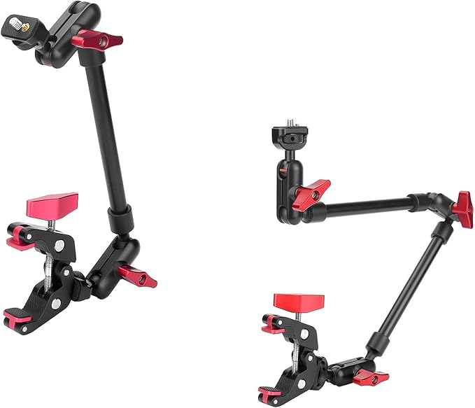 13" Adjustable Magic Arm with Super Clamp Camera Mount & 22" Adjustable Magic Arm with Super Clamp Camera Mount