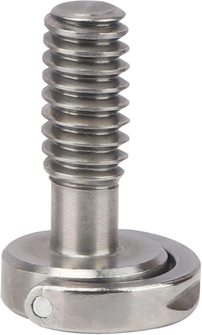 Shaft D-Ring 1/4 Inch Screw for Camera Tripod Monopod QR Plate,Quick Release Plate