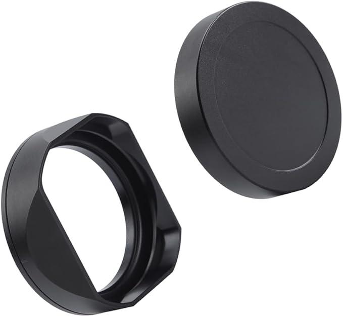 XCD 4/45 Metal Square Lens Hood (with Cover), Suitable for Hasselblad XCD 45mm f/4 P Camera Accessories (Black)