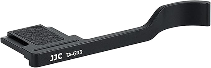 JJC TA-GR3 Thumbs Up Grip for GR III GR IIIx Camera, GR IIIx Thumbs Grip, GR III Thumbs Up Grip, Made of Premium Aluminium Alloy, Hot Shoe Grip Compatible with Ricoh GRIII GRIIIx
