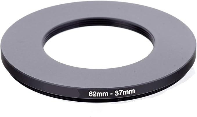 for Rise 62mm-37mm 62-37mm 62 to 37 Step Down Filter Ring Adapter Excellent