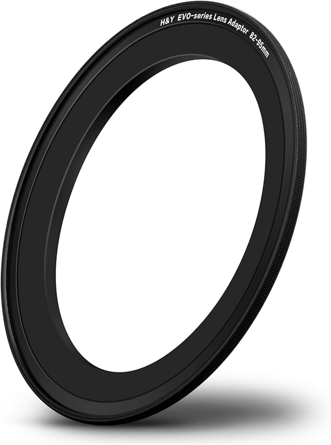 H&Y Magnetic Step Up Filter Ring 82 to 95mm, Ultra-Slim Aluminum Lens Filter Stepping Ring for Adapting 82mm Lens to an 95mm Filters, EVO Series