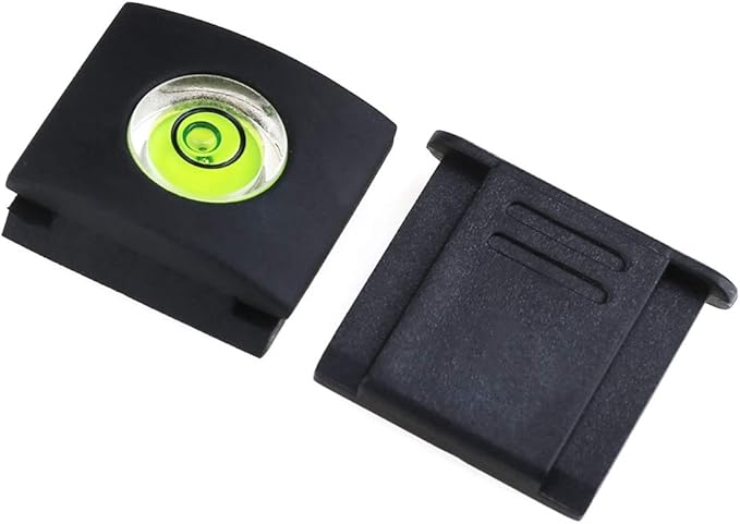 MOBOREST Camera Hot Shoe Cover Flashlight Bubble Level Protector for Canon Nikon Panasonic Fujifilm Olympus Pentax Sigma DSLR/SLR/Evil (2+1PCS)