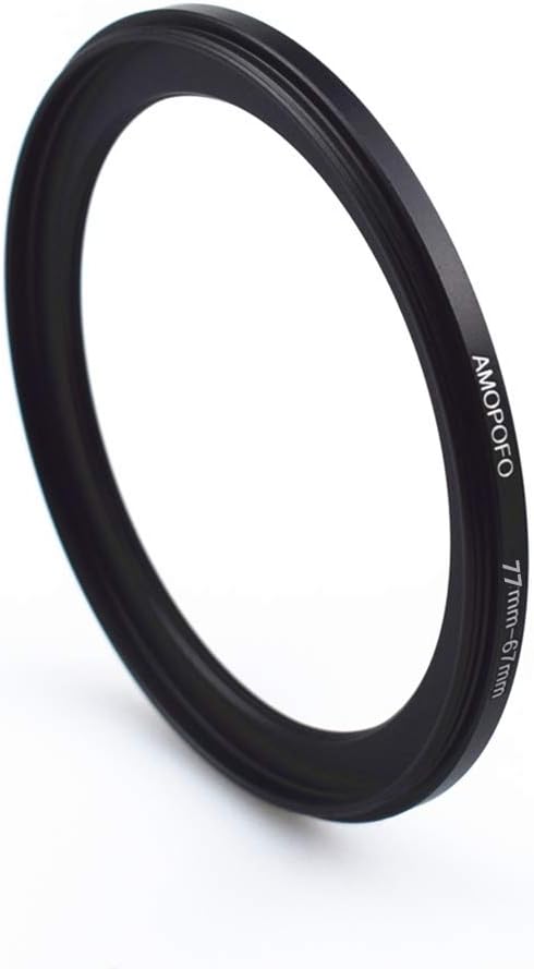 77mm to 67mm /77mm-67mm Step-Down Ring Filter Adapter for All Brands UV,ND,CPL,Metal Step-Down Ring Adapter