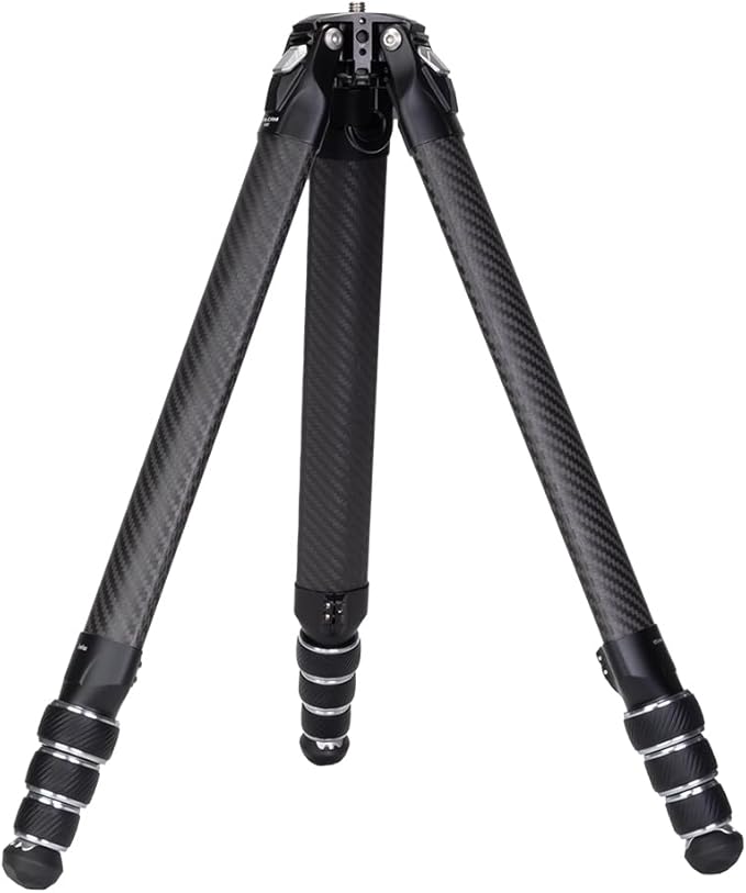 FALCAM TreeRoot Carbon Fiber Small Tripod R140T, 4-Section Legs,Quick Lock Tripod Only-T00A4904