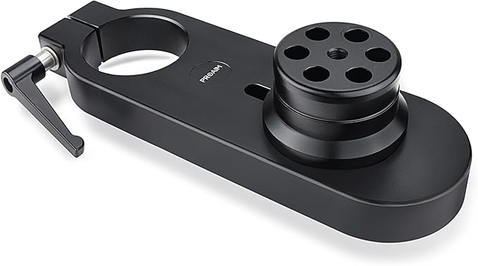 PROAIM Camera Offset Euro/Elemac Adapter Bracket with Integrated Ratchet Knob for Film Dollies & Cine-Style Bazookas. Payload up to 100kg/200lb (EE-281-00)