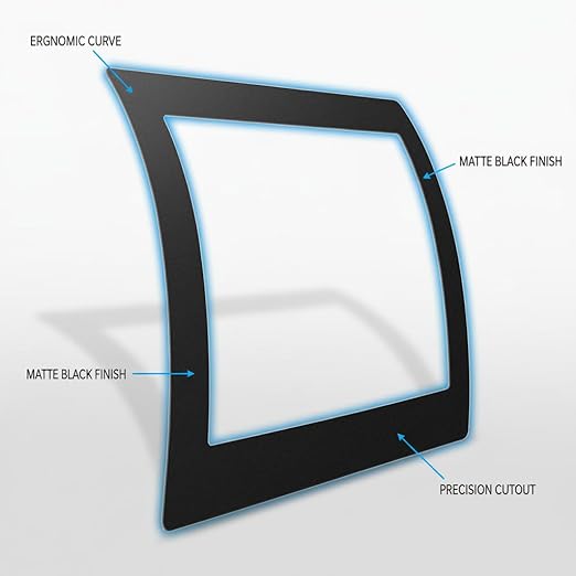 Resin 3D Printer Screen Protector, Black LCD Protective Film, 9.5 x 6.7 Inch, Compatible with Most 8.9 Inch LCD Resin Printers, 5 Pack