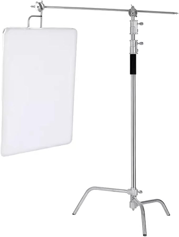 30"x36"/75x90cm Light Reflector Flag Panel Kit, 5-in-1 Diffusion Scrim Translucent/Gold/Silver/Black/White Lighting Diffuser, Stainless Steel Foldable Frame for Studio Portrait Photography