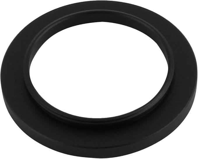 uxcell Aluminum 30mm-37mm Camera Step Up Filter Adapter Ring, Camera Filter Lens 30mm Male 37mm Female Stepping Up Filter Ring for Digital DSLR SLR Camera, Black