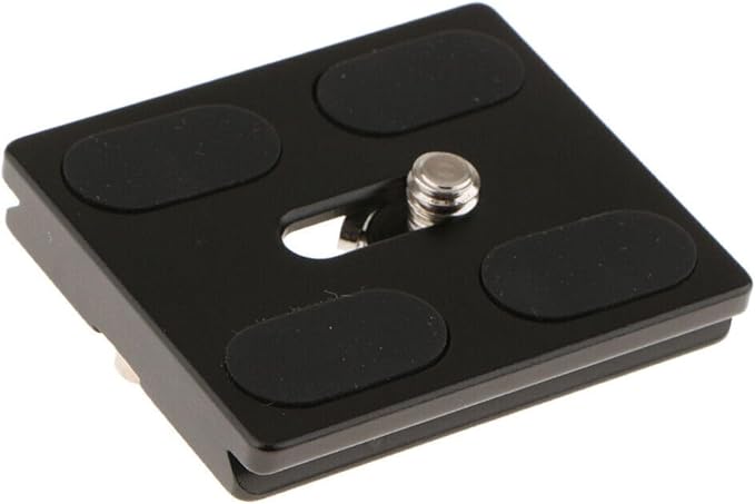 Camera Quick Release Plate QAL-50 for Fotopro Tripod Video Head Black