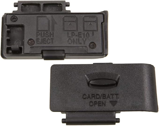 Battery Door Cover Lid Cap Replacement Repair Part Compatible with Canon EOS 1100D EOS Rebel T3 DSLR Digital Camera