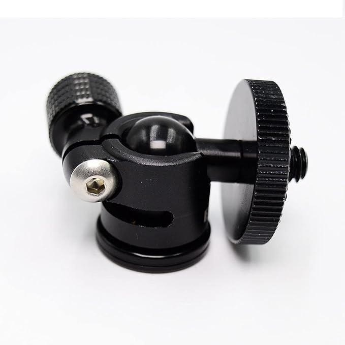 koolehaoda 3/8 Mini Ball Head for Camera Tripod Monopod (3/8 Ball Head)