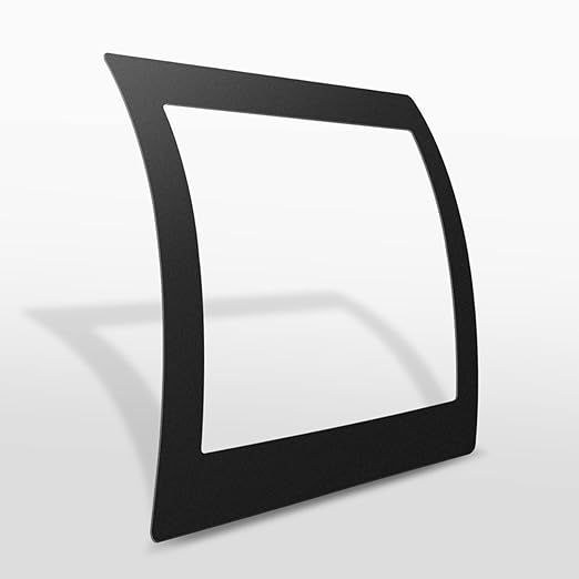 Resin 3D Printer Protective Film Black LCD Gasket 9.5 x 6.7 inch Stick On Gasket Screen Protector Compatible with Saturn 8.9 Inch LCD Resin 3D Printer Screen (10pcs)