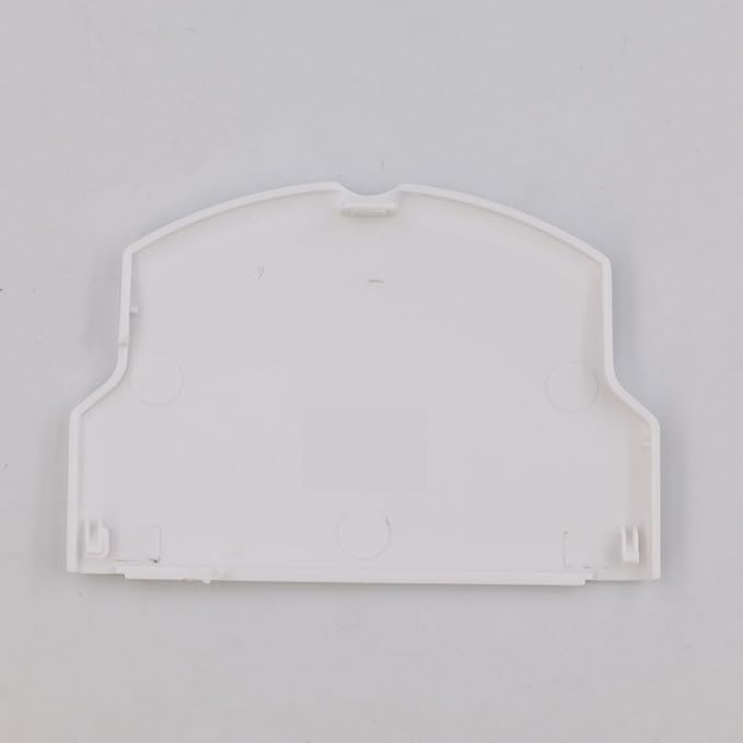 Battery Back Cover Case Lid Door Replacement for PSP 2000 2001 3000 3001 Protective Battery Cover Color White