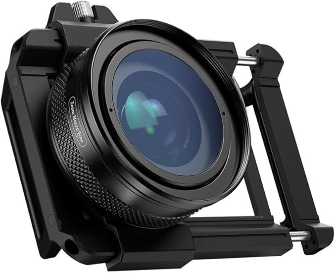 TreasureCave Zoom Macro Lens Kit for Smartphone, 10-20X Macro Cell Phone Lens with for General Purpose Lens Clip, HD Macro Photography Lens Phone Macro Lens Attachment