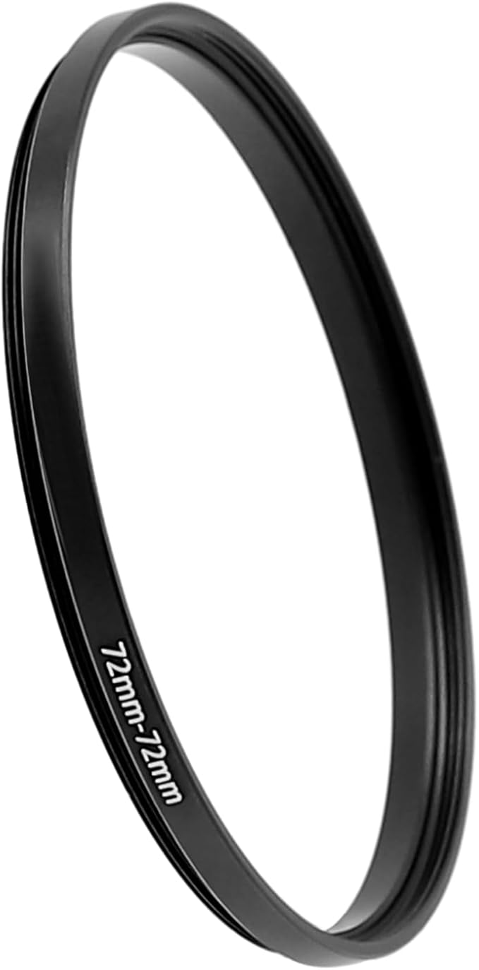 72-49/52/55/57/58/62/67/72/74/77/82/86/95/105mm Step Up & Step Down Rings Adapter for Camera Lens and Filters 72-72 Filter Adapter Ring 72mm Lens to 72mm Filters