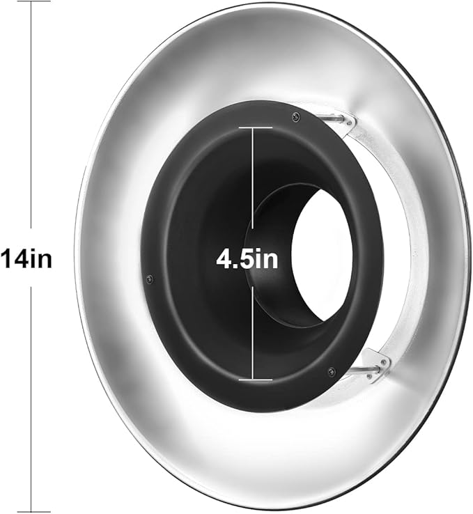 Godox Honeycomb Grid for RFT-25S Reflector, Godox R200 Honeycomb Grid Photography Accessory, Compatible for AD200 AD200Pro AD200Pro II