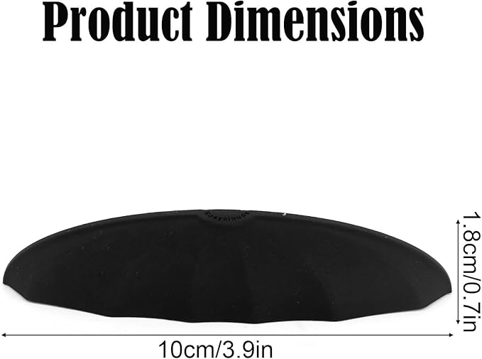 Car Backup Camera Rain Shield Cover, Black Waterproof Silicone Protector Rear View Protection Guard for Automotive Reverse Camera Anti-Rain Protective Accessories