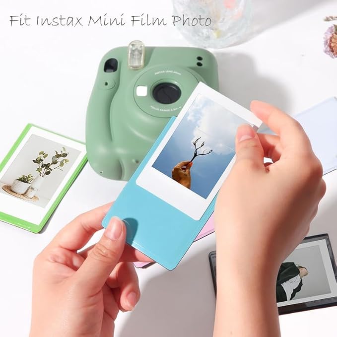 Orga'Neat 2x3 Magnetic Photo Frame Refrigerator for Fujifilm Instax Mini Instant Film, Magnet Picture Frames for Fridge Small Picture Holder for 8.6cm*5.4cm Picture -15 Pack