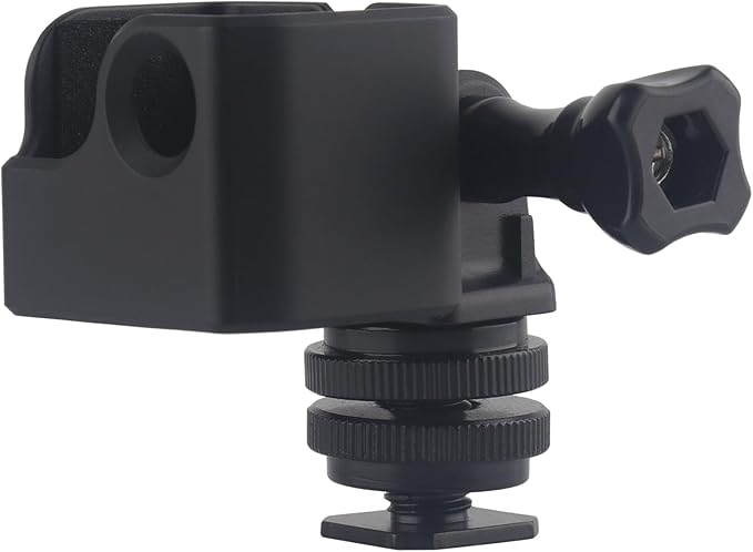Cold Shoe Mount Adapter for DJI Osmo Pocket 3 Camera, with Expansion Adapter for Pocket 3
